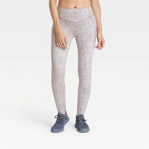 Women's Snake Print Jacquard Leggings